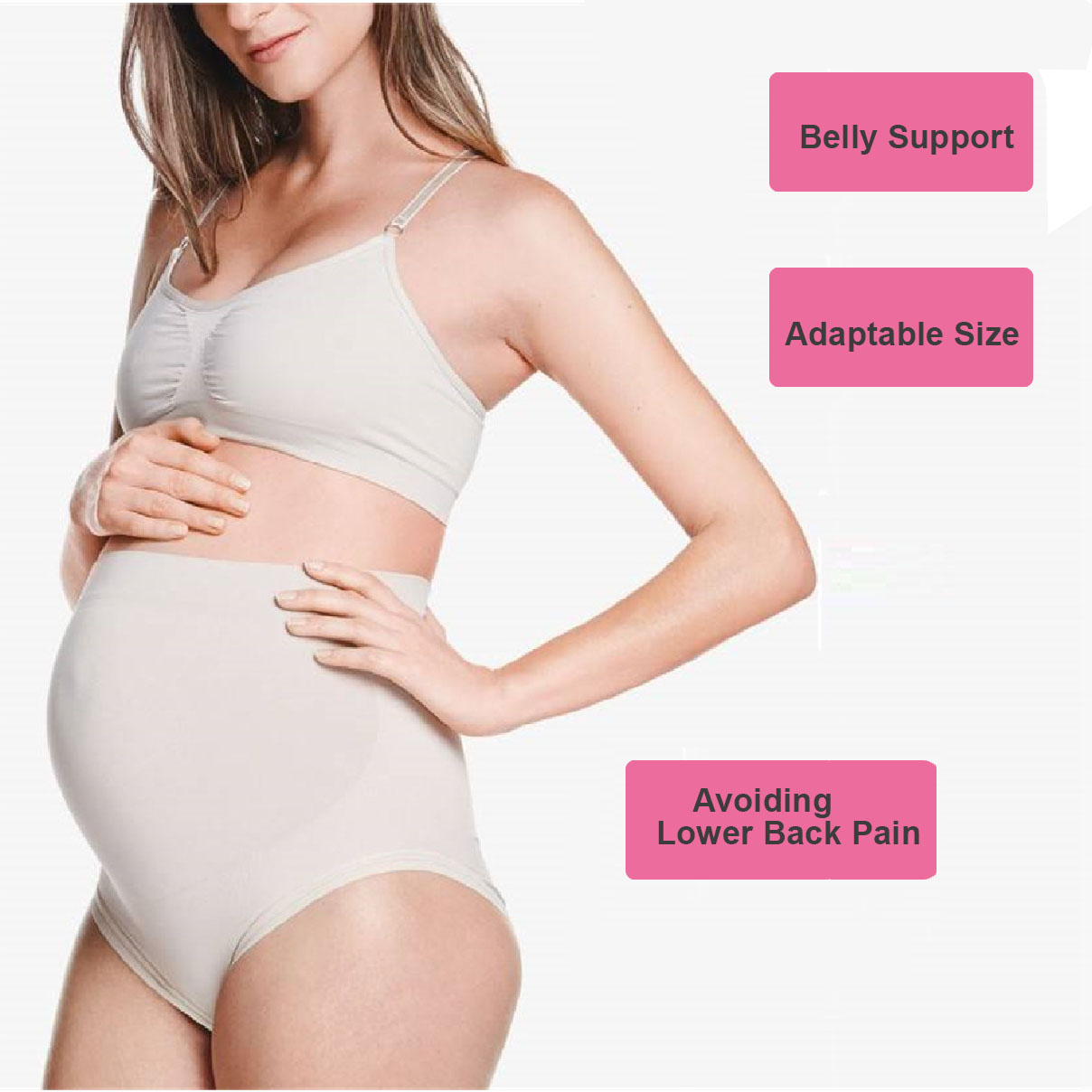 MoMoBeBe Belly Support Pre-Birth Maternal Panty